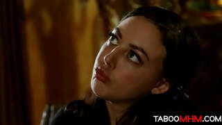 Խորթ լիլիթ իր խորթ աղջկան, որպես ուսուցիչ որը պատժում է распутную աշակերտուհուն