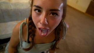 Beroa eta Sexy Anitz Cumshot Bilduma: Brandi braids