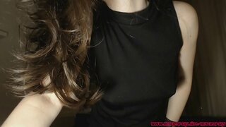 Piima tilkuva läbi minu kleit